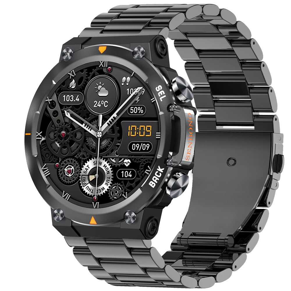 MAX18 Men Smartwatch AMOLED1.43inch Big Screen BT Calls Gesture Control AI Voice Sports Smart Watch Men - 5 - CJ