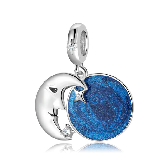 Moon Beads Halloween Series S925 Sterling Silver Pendant Female Necklace Bracelet Diy Accessories - 4 - https://x.com/titan_prim62775J