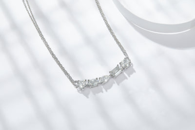 1Galaxy - A Fashionable And Luxurious Diamond Jewelry Pendant Set With Moissanite S925 Sterling Silver And Platinum Plating Prohibit TikTok sales - 5 - CJ