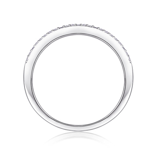 1Arrange The Square Diamond Ring Luxury Fashion Moissanite Silver Ring Prohibit TikTok sales - 5 - CJ