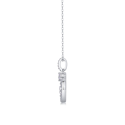 1Love Ring - A Fashionable And Luxurious Diamond Jewelry Pendant Set With 1 - carat Moissan Diamond S925 Sterling Silver And Platinum Plating Prohibit TikTok sales - 5 - CJ