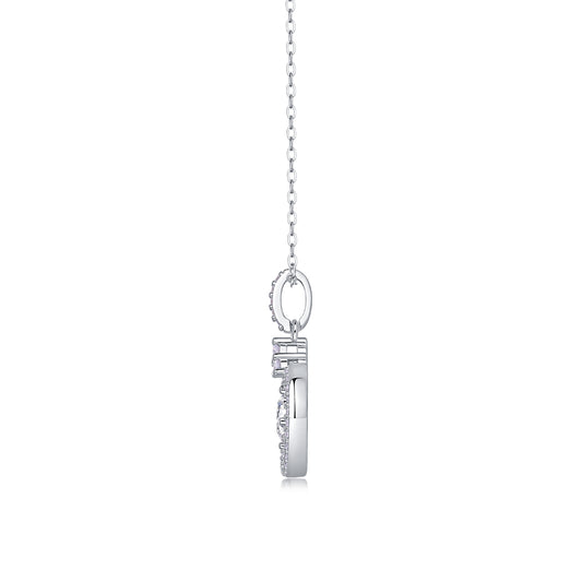 1Love Ring - A Fashionable And Luxurious Diamond Jewelry Pendant Set With 1 - carat Moissan Diamond S925 Sterling Silver And Platinum Plating Prohibit TikTok sales - 5 - CJ