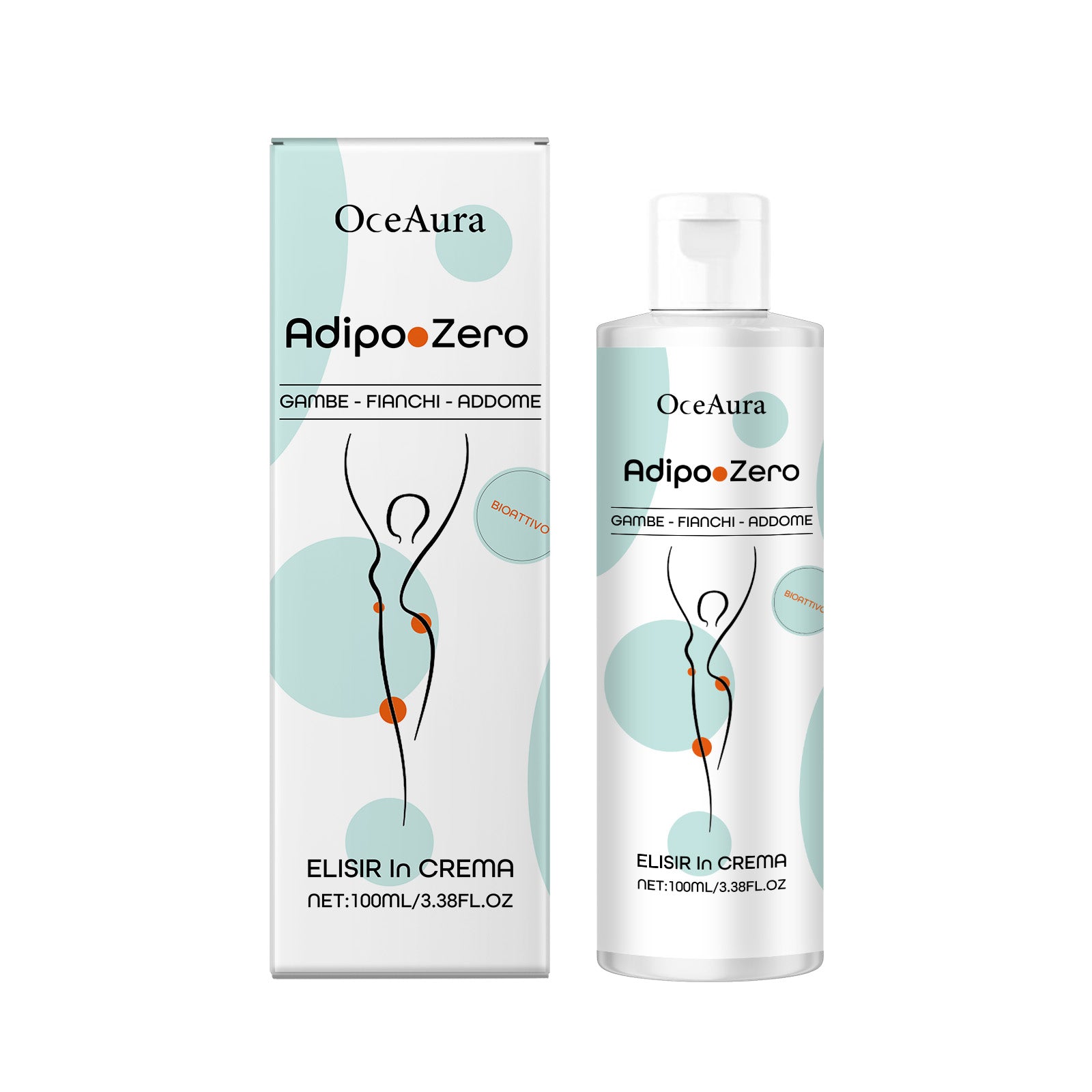 OceAura Body Care Cream, Gentle Moisturizing Light Treatment All Over The Skin Nourishing Firming Massage Cream - 5 - CJ