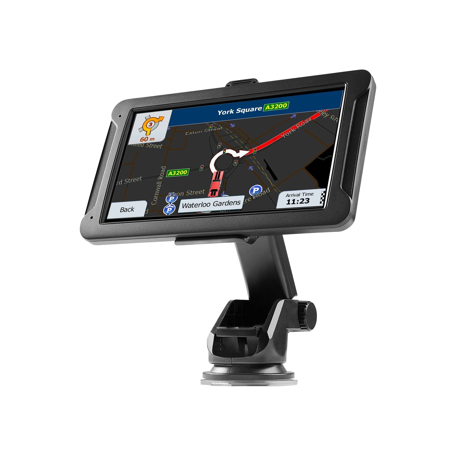 GPS Navigator For Car 7 Inch Touch Screen 16GB GPS Navigation System Dash Cam - 5 - CJ