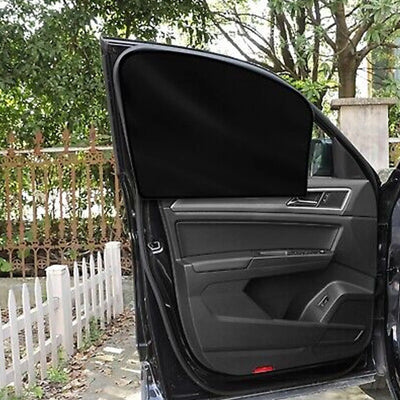4X Magnetic Car Side Front Rear Window Sun Shade Cover Mesh Shield UV Protection - 5 - cjdropshipping