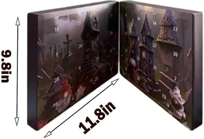 Halloween Gnome Advent Calendar, Halloween Advent Calendar, Table Decorations Holiday Home Decoration With Dolls For Kids Adult Advent Calendar - 5 - CJ