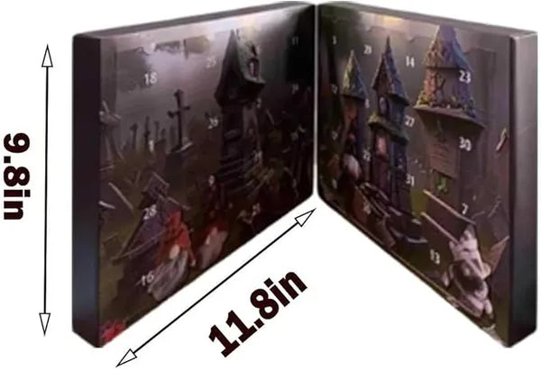 Halloween Gnome Advent Calendar, Halloween Advent Calendar, Table Decorations Holiday Home Decoration With Dolls For Kids Adult Advent Calendar - 5 - CJ