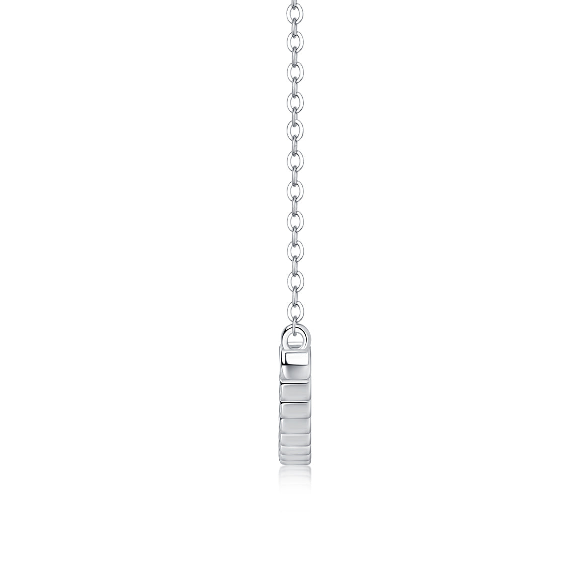 1Floating World - Fashionable And Luxurious Diamond Jewelry Pendant Set With Moissanite S925 Sterling Silver And Platinum - plated Prohibit TikTok sales - 5 - cj
