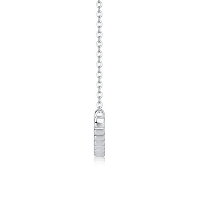 1Floating World - Fashionable And Luxurious Diamond Jewelry Pendant Set With Moissanite S925 Sterling Silver And Platinum - plated Prohibit TikTok sales - 5 - cj