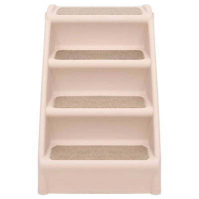 Foldable Dog Stairs Cream 62x40x49.5 cm   Dog Stairs - 5 - cjdroshippping