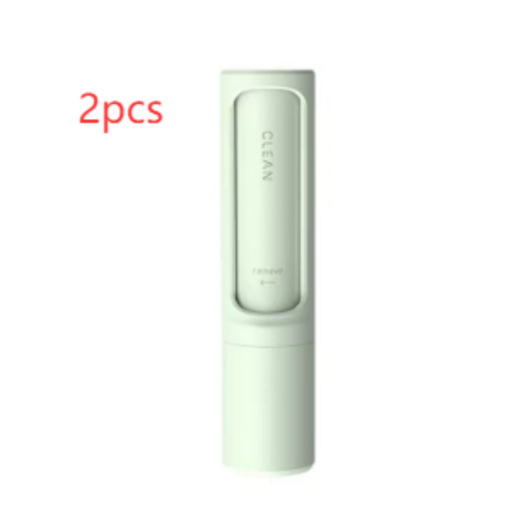 2 - 1 Reusable Pet Hair Remover Brush Lint Roller Portable Effective Self Cleaning Tool for Cat Dog Fur Hair Dust Removal Brush - 0 - CJ