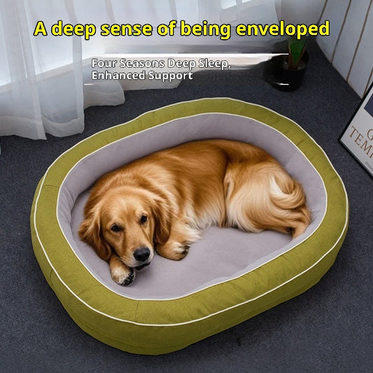Kennel Four Seasons Universal Oval Large Removable Pet Bed - 0 - CJ