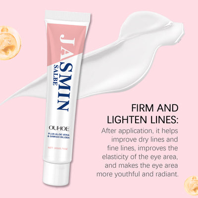 OUHOE Jasmine Eye Cream, Moisturizes And Sooth The Eye Skin Hydrating And Moisturizing Daily Massage With Eye Cream - 5 - CJ
