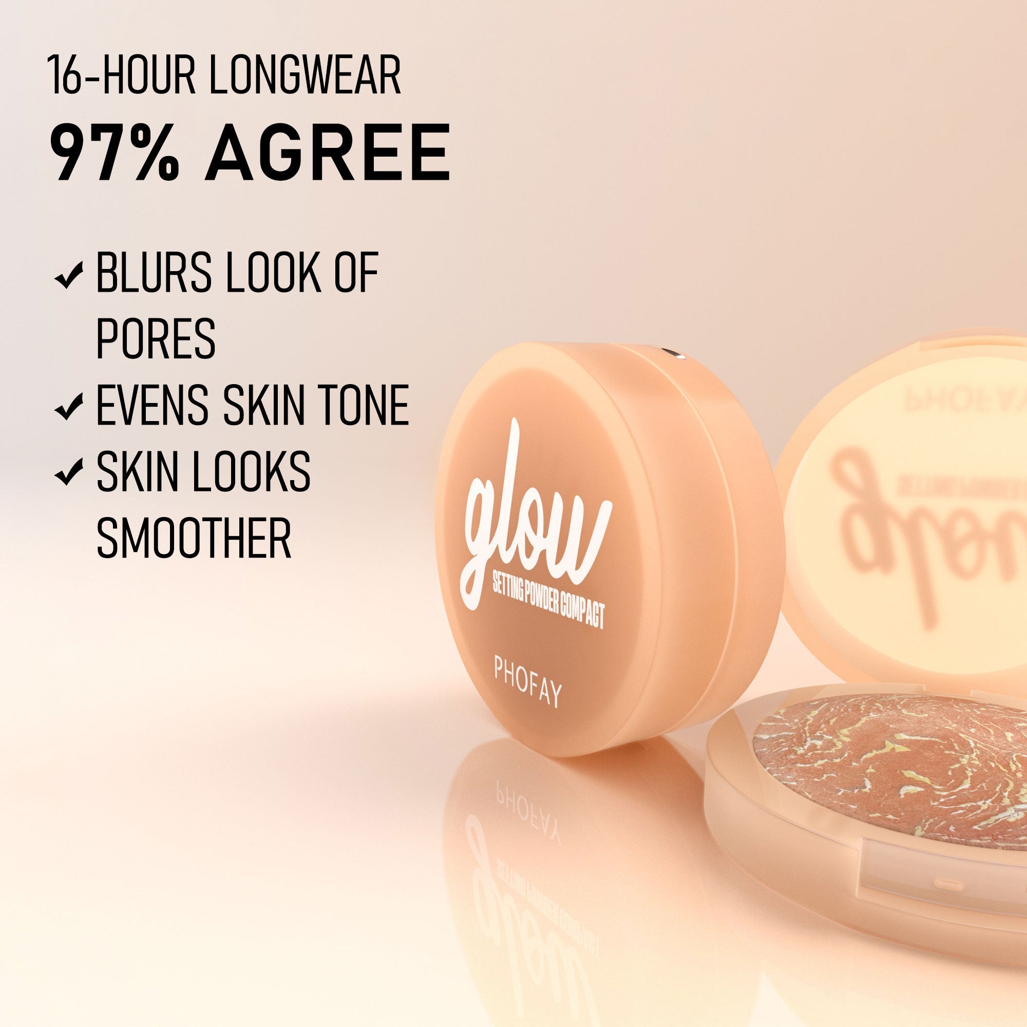 PHFOAY Baking Setting Powder Compact - 4 - CJ