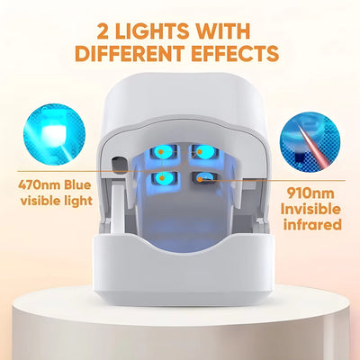 Nail Fungus Laser Treatment LED Light Device Effective Rechargeable Nail Fungus Remover Nail Fungus Cleaning Laser Device Repair Damaged Discolored Thick Fingernails - 5 - CJ