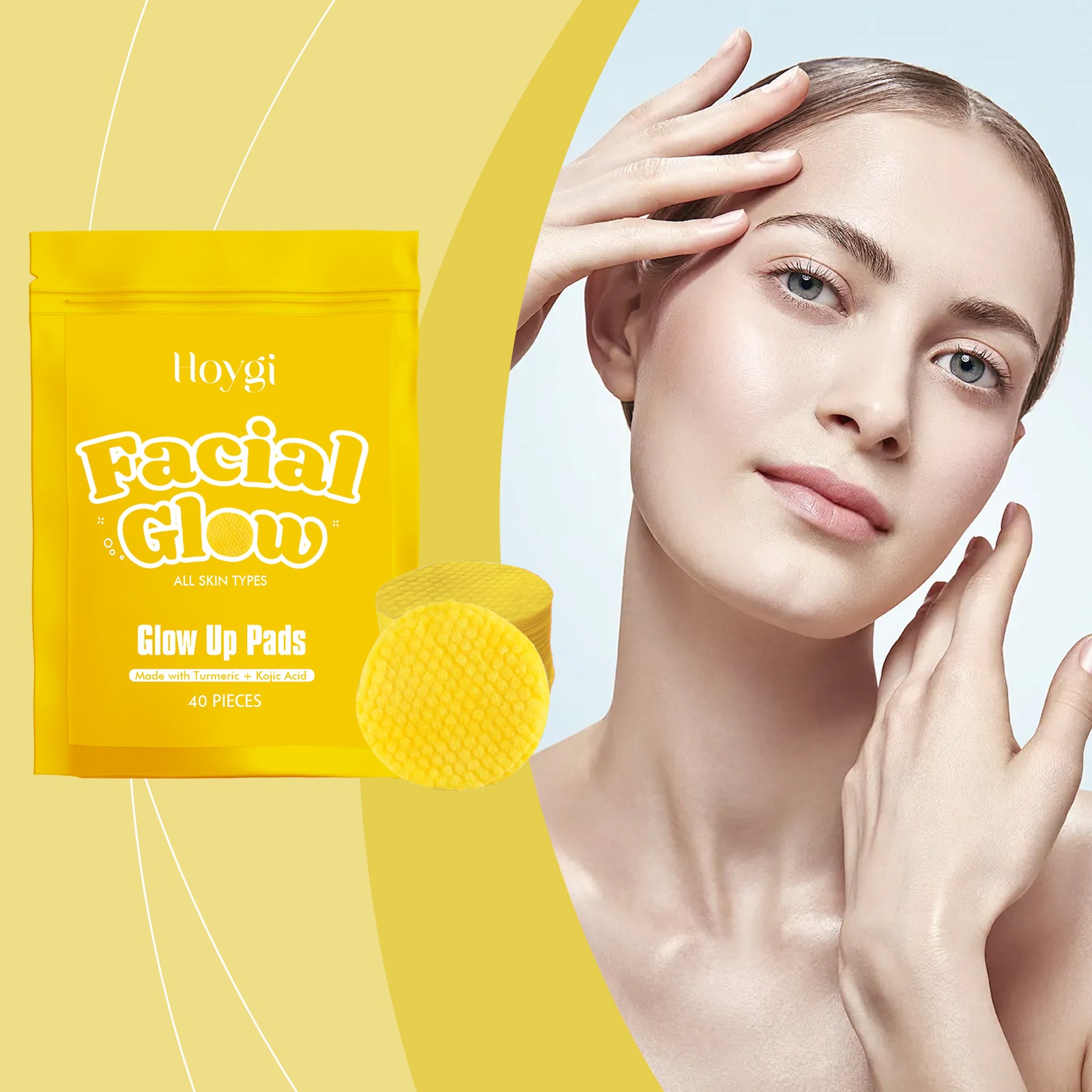 Hoygi Turmeric Cleansing Gasket Gently Cleanses The Face And Improves Dull Skin, Cleansing, Soothing And Nourishing - 5 - CJ