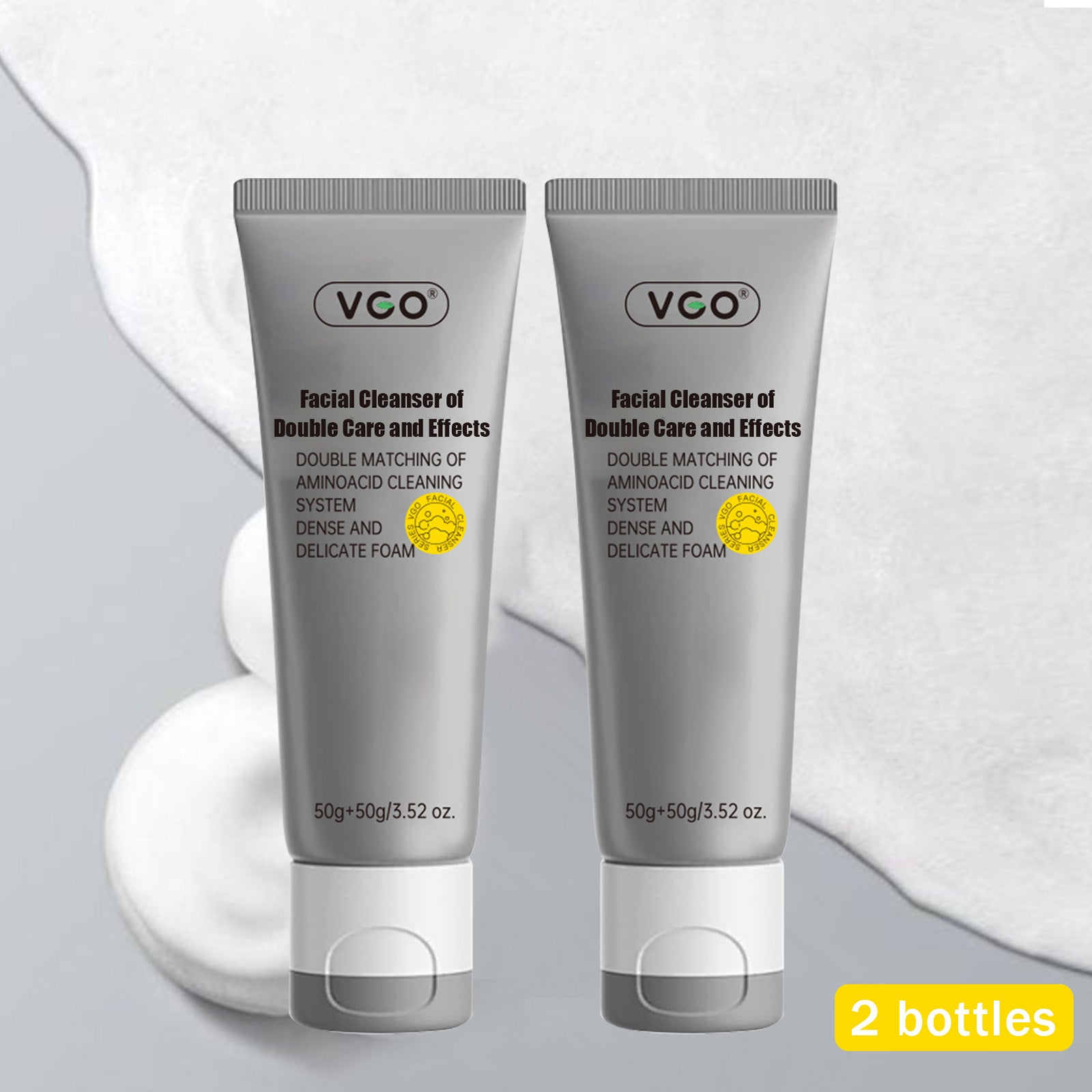 Facial Cleanser Of Double Care And Effets - 5 - CJ