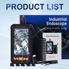 Handheld Industrial Endoscope Camera With 4.3 Inch IPS Screen IP67 HD Inspection Borescope 8 Adjustble LED - 1080P HD Borescope, - Portable Inspection Camera With Semi - Rigid Cord & Probe For, Plumbin - 5 - CJ