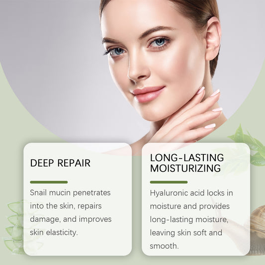 West Month Snail Jelly Mask, Wet Mask Repair Facial Skin Blemishes Moisturizing And Cleaning - 5 - CJ