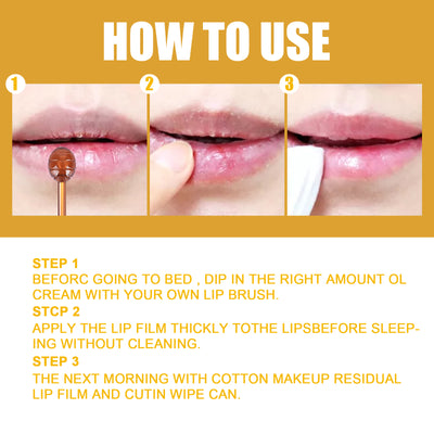 EELHOE Honey Lip Mask Moisturizing Exfoliating Lip Care Bee Lipstick - 5 - CJ