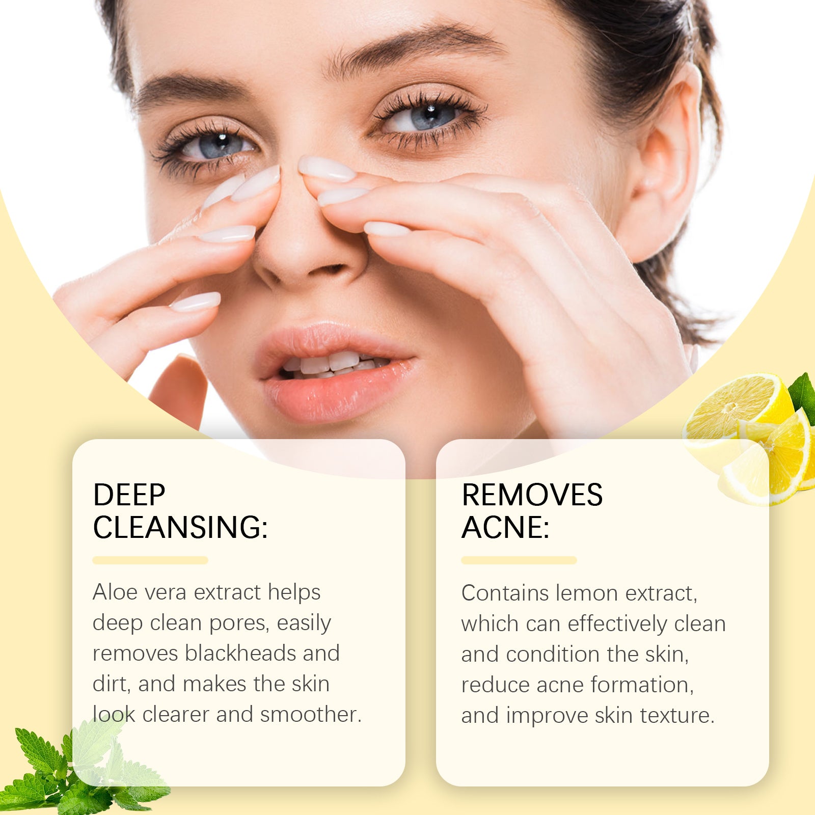 EELHOE Blackhead Cleansing Nose Patch Gently Cleanses T Zone Pores, Acne Moisturizes Skin And Tears Nose Mask - 5.0 - CJ