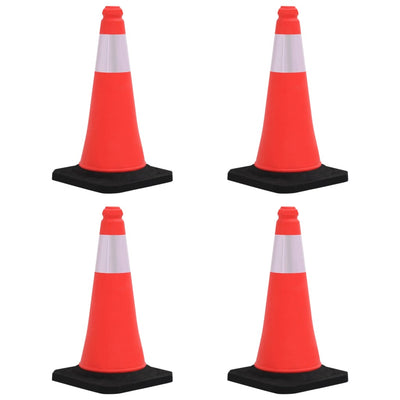 Reflective Traffic Cones with Heavy Base, 4 pcs. - 5 - CJ