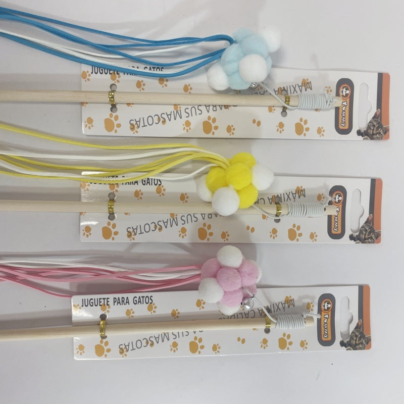 Teasing The Cat Stick Pole