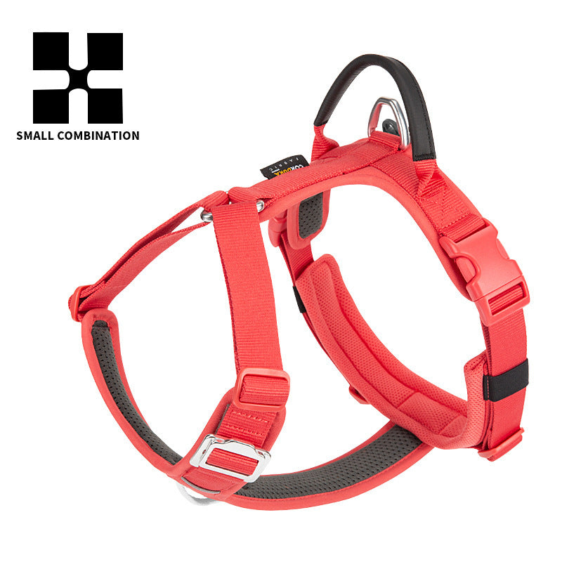 Medium And Large Breed Dogs Hand - held Dog Leash And Harness - 0 - CJ