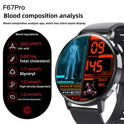 1.41 - inch Health Smartwatch Fitness Tracker And Heart Rate - blood Oxygen - blood Pressure - sleep Monitor - 5 - CJ