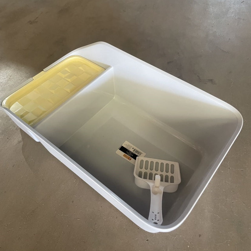 Small Square Cat Litter Box - 5 - CJ