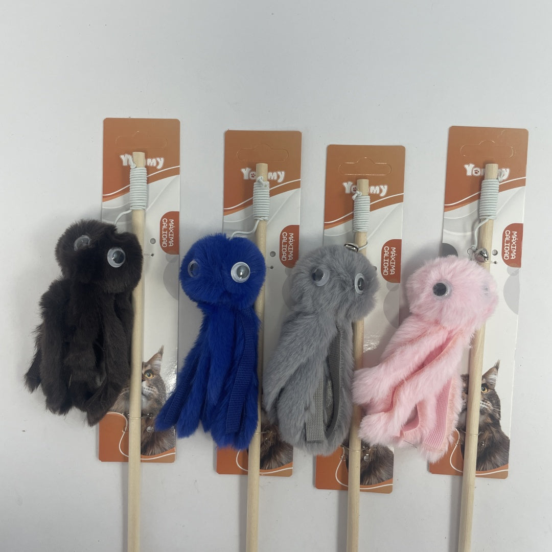 Small Octopus Cat Toy - 5 - CJ