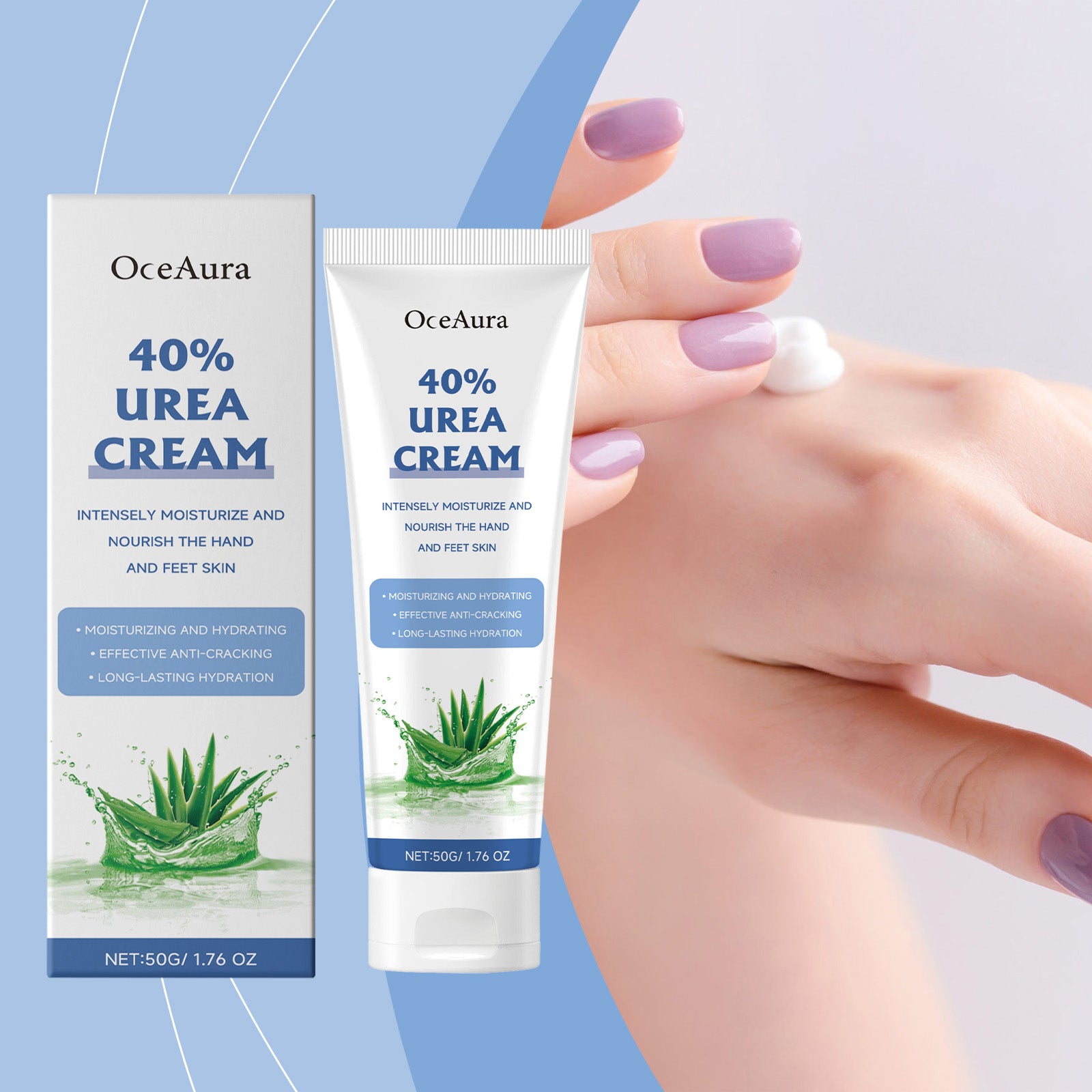 OceAura Moisturizing And Moisturizing Cream Daily Nourishes Skin, Softens, Exfoliates, Moisturizes, And Softens Skin - 5 - CJ