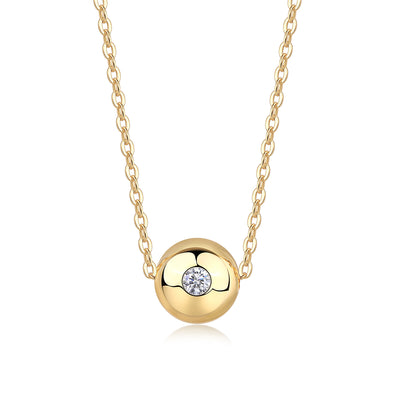 1Fortune Circulation Luxury Fashion Diamond Pendant Necklace Set With Mosan Diamond Silver Ornaments Prohibit TikTok sales - 5 - CJ