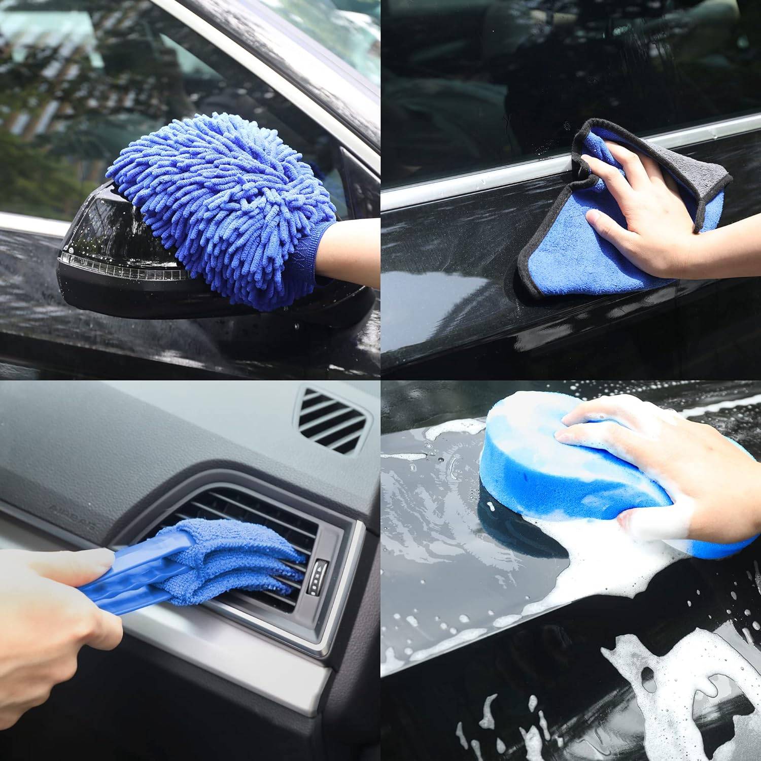 22 Pcs Car - Cleaning - Tool - Set Drill Not Include - 5 - CJ