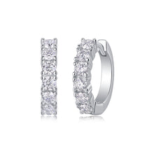 1Pursuit - Fashionable And Luxurious Diamond Jewelry Earrings Set With Moissanite S925 Sterling Silver And Platinum - plated Stud Earrings Prohibit TikTok sales - 5 - CJ