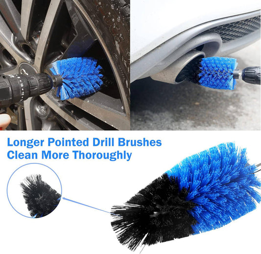 22 Pcs Car - Cleaning - Tool - Set Drill Not Include - 5 - CJ