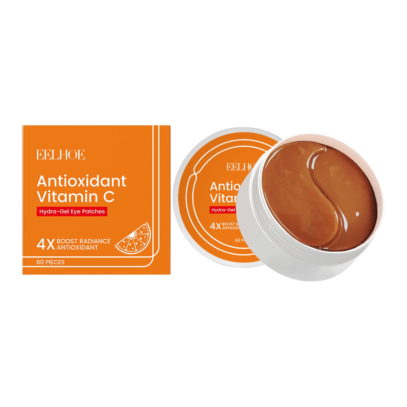 EELHOE Vitamin C Under Eye Patches For Dark Circles Care, Cooling, Moisturizing, Hydrating Eye Area Mask Patches - 5 - CJ