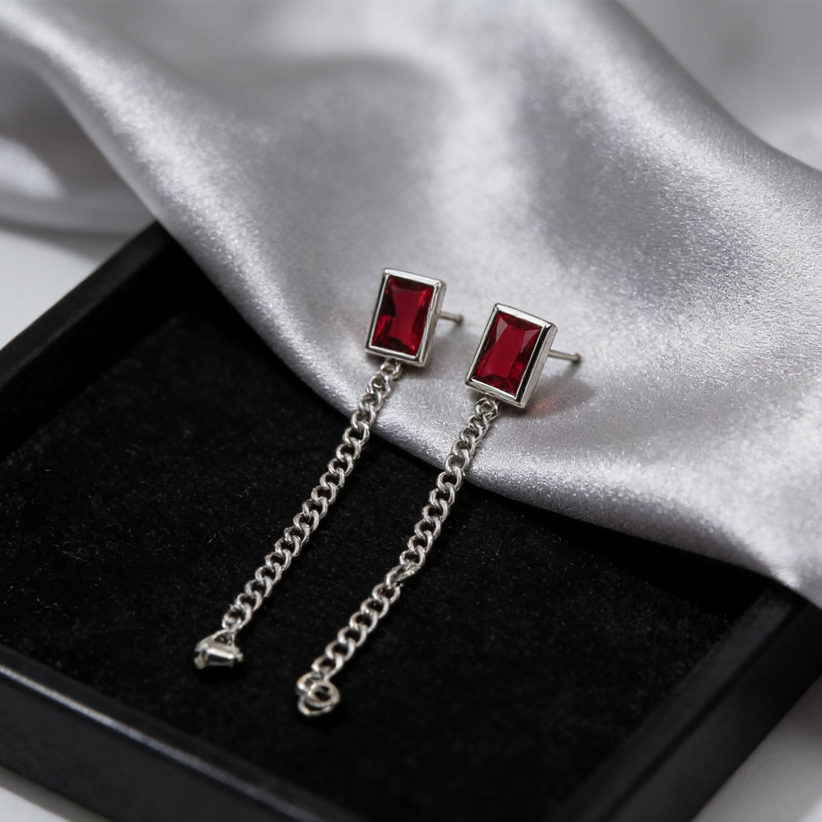 Fashion Chain Earrings-0969