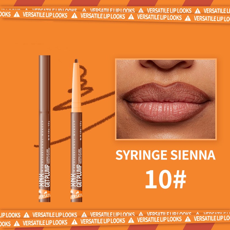 12 - color Rotation Lip Liner Discoloration Resistant - 0 - CJ - 3.5g - 10SYRINGESIENNA - CJYD244123410JQ