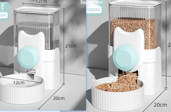 Hanging Cat Water Fountain And Automatic Dog Feeder For Drinking - 0 - CJ