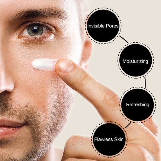 EELHOE Men's Vegetarian Cream Non - greasy Concealer To Cover Acne Marks To Brighten The Complexion Of The Invisible Pores Of The Lazy Cream - 5 - CJ