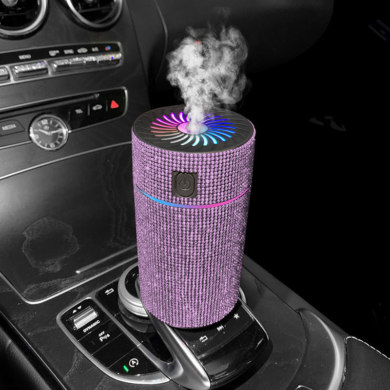 Car Mounted Air Purification Humidifier - 0 - CJ - Pink - USB - CJQC171731205EV