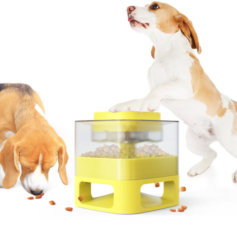 Pet Toy New Product Slow Food Catapult - 0 - CJ - YellowSquare Column - CJGY129443108HS