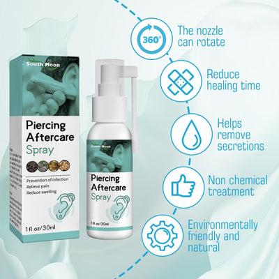 Nanyue Piercing Care Spray, Ear Hole Cleaning, Anti - odor, Swelling And Pain Relief - 5 - CJ