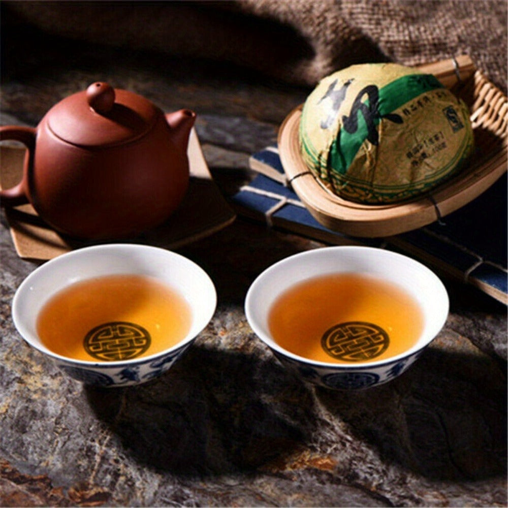 50g Yunnan Old Traditional Craft Top Raw Green Pu - erh Tea,a Delightful And Pure - 5 - CJ