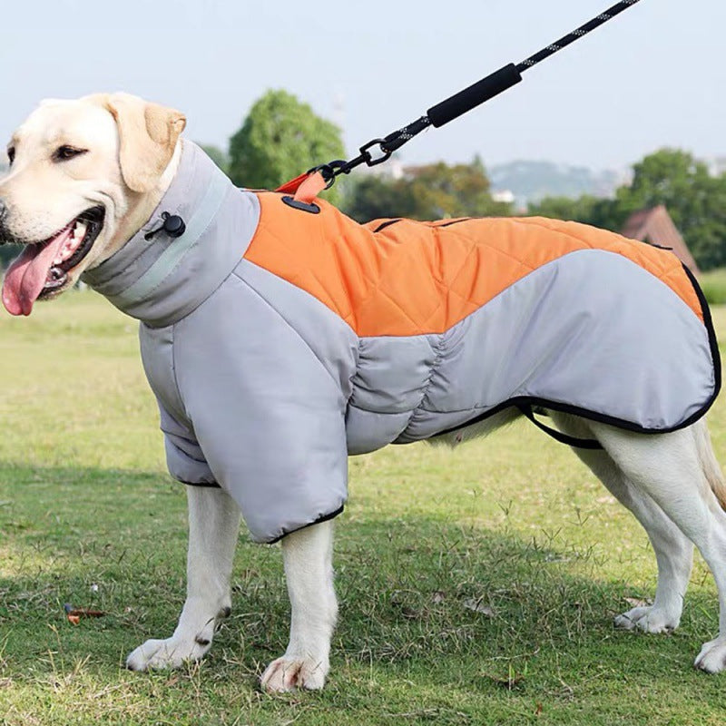 New Winter Dog Coat Waterproof Pet Clothes For Medum Large Dogs Warm Thicken Dog Vest Custome Labrador Jacket - 0 - CJ