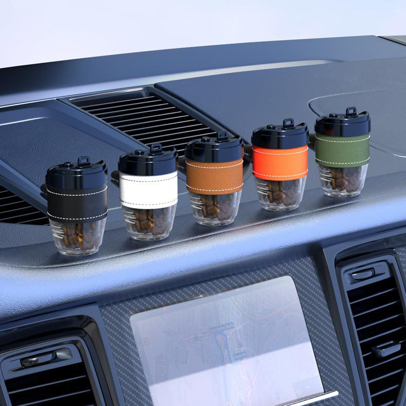 Car Perfume Air Freshener Coffee Beans Fragrance Car Supplies  Auto Accessories Solid Fresh Flavour - 0 - CJ