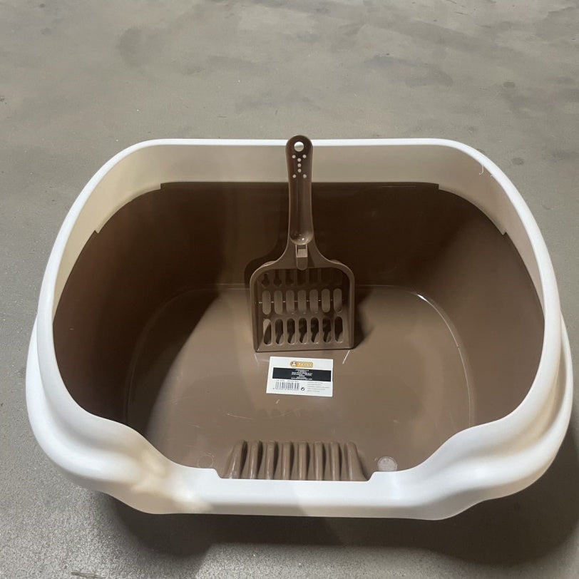 Semi - enclosed Cat Litter Box - 5 - CJ