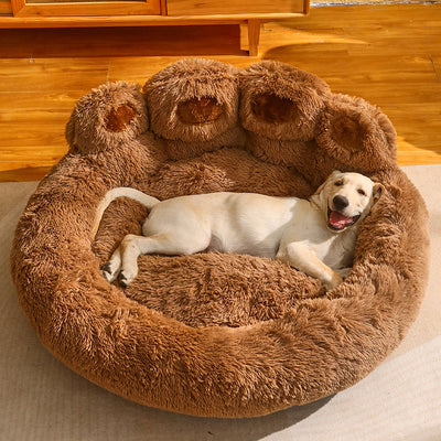 Kennel Warm Medium Large Dog Corgi Golden Retriever Bed Fleece - lined Sofa Mattress - 0 - CJ