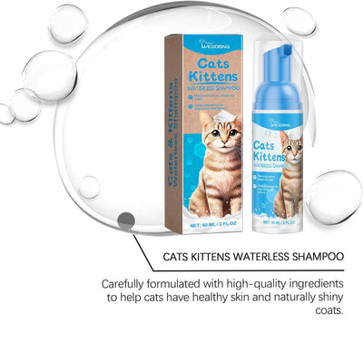 Yegebang Cat Cleaning Mousse Mild Non - irritating Pet Cleaning Foam - 5 - CJ
